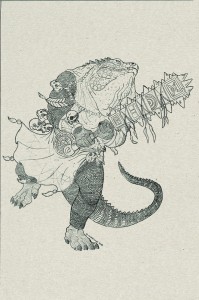 Cyclura warrior pencil